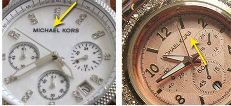 how to tell if it's a fake michael kors watch|michael kors watch look alike.